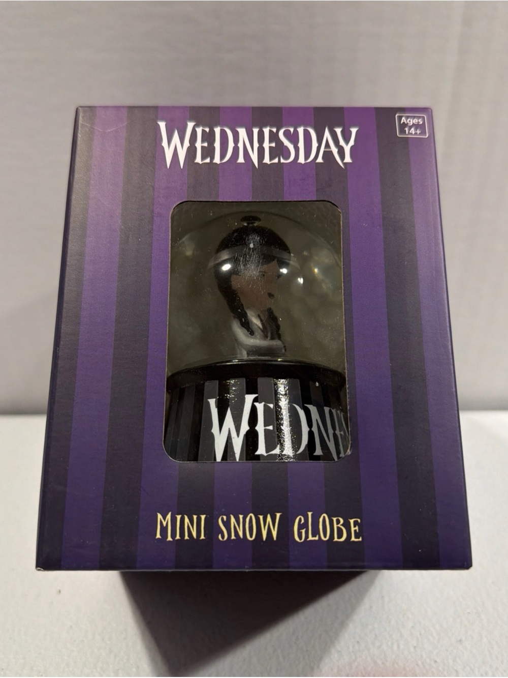 Wednesday Series 1 Collectible Mini Snow Globe Figure - Wednesday- Never Opened